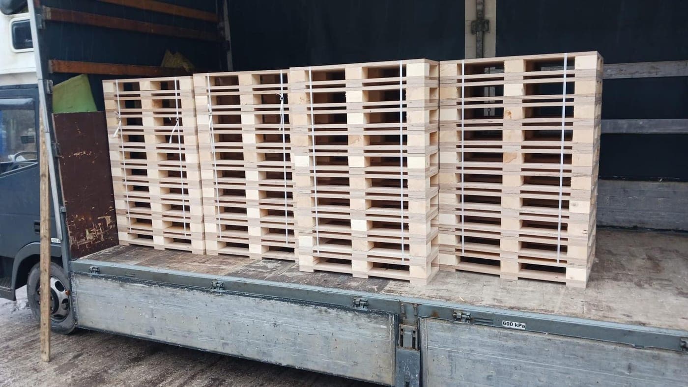 Paleta 80 × 100 cm, 1 500 kg
